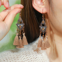 Retro Long All-Match Tassel Earrings For Women