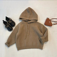 Autumn And Winter Sweater Boys And Girls Hooded Children Fashionable Stylish Cardigan Jacket