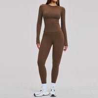 Outdoor Running Tight-Fit Sporty Casual Set