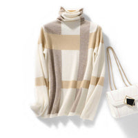 Pure Wool Sweater Matching Sweater Pile Collar Bottoming Shirt