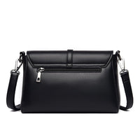Casual PU Microfiber Leather Single Shoulder Crossbody Bag