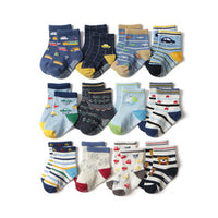 Printed 5-7 Years Old Cartoon Children's Socks Non-slip