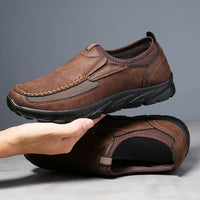 Plus Size Men's Shoes Fashionable Breathable Business British Style Lazy Casual