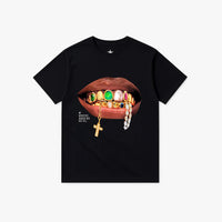 Womens All-Match Loose Short-Sleeve T-Shirt With Printed Letters