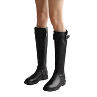 Slimming Tall Boots Womens Flat Knee-high Boots