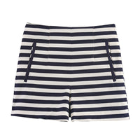 Initial Color High High Waist Casual Loose Shorts
