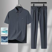 T-shirt Casual Sport Two-piece Set Casual Pants