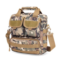 Nylon Camouflage Tactical Backpack Mens Shoulder Crossbody Bag
