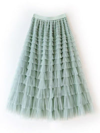 New Mesh Cake Skirt For Women Spring Style