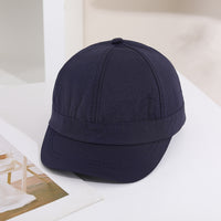 Solid-color Light Board Short Brim Quick-drying Lightweight Sunshade Casual Multi-purpose Style Baseball Cap For Outings, Outdoor Activities, Hiking, Running