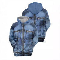 3D Digital Similar To Denim Printing Men