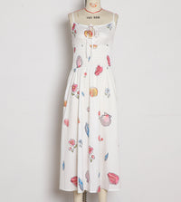 Lace-up Waist-Cinching Womens Slip Dress