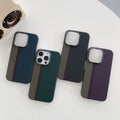 Runway Striped Hard Shell Tide Half Pack Carbon Fiber Phone Shell