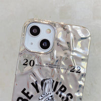 Electroplated Tin Foil Phone Case Wrinkle