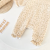 Baby One-piece Winter Cotton Dress Romper