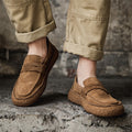 Men's Trendy Fashion Suede Genuine Leather Casual Shoes
