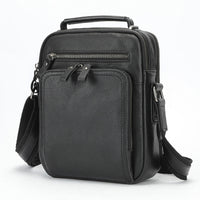 Genuine Leather Shoulder Messenger Bag Vintage Crazy Horse