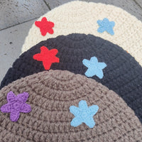 Dopamine XINGX Handmade Crochet Cotton Bucket Hat