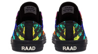 Fashion Printed Couple High Top Canvas Shoes