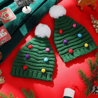 Handmade Knitted Winter Warm Parent-child Hat