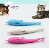Cat Toothbrush Toy