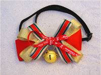 Christmas Bib Ornament Decoration Pet Saliva Towel Winter Warm Scarf