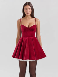 Retro-chic Sexy Backless Slip Dress