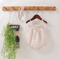 Clothes For Babies Thin Summer Clothing Baby Girl Baby Bodysuit Shorts