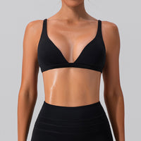 Nude Feel Yoga Bra Shockproof Tight Sports Vest