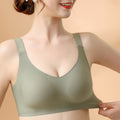 3D Jelly Stick Soft Support Gathering Bra Summer Thin Section Traceless Underwear Accessory Breast Push Up Bra