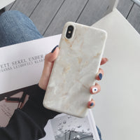 Compatible with Apple , Marble phone case