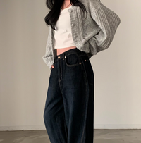 Retro Lazy Style Sweater Coat Women's Winter