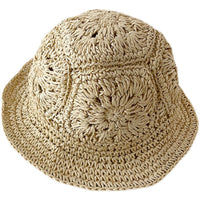 Children's Straw Hat Summer Sun Protection Large Eaves Shade