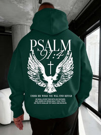 Casual Loose-fitting  Hooded Sweatshirt For Warmth