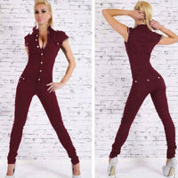 Women's new spring and autumn casual sports jumpsuit European and American casual pants jumpsuit