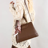 Retro High-end Large-capacity Light-luxury Womens Crossbody Tote Bag