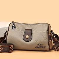 Retro Fashion Minimalist Women's Leather Crossbody Bag