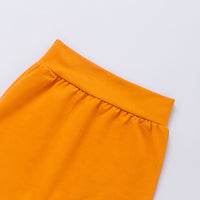New children's suit childlike beautiful flower skirt