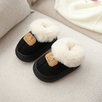 Bear Plush Cotton Shoes For Boys And Girls