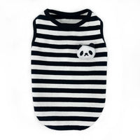 Striped Clothes Small Dog Pet Clothes Vest Type