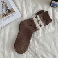 New Retro Puppy Socks For Women