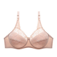 Plus Size Ultra-thin Mold Cup Cotton Bra