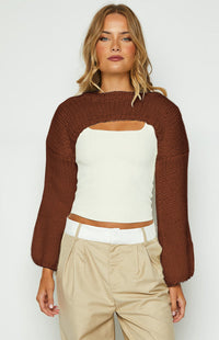 Temperament Long Sleeve Short Casual Sweater