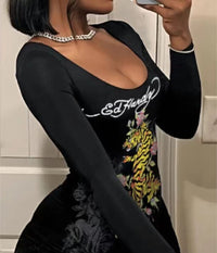 New Fashionable Printed Jumpsuit For Women