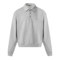 Pure Color All-matching Pullover Shoulder Long Sleeve Top