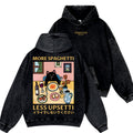 Heavyweight Washed And Distressed Loose Batik Sweatshirt