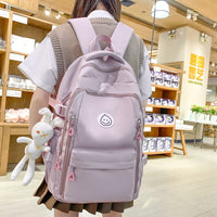 Schoolbag Female College Student Primary School Student High School Student Large-capacity Backpack