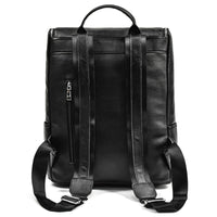 Men's Fashion Leather Backpack Casual