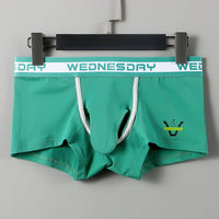 Mesh Elephant Nose Boxers Cotton Men's Bullet Separation Boxer Briefs