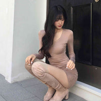 Retro Lace Patchwork Elegant Dress For Women